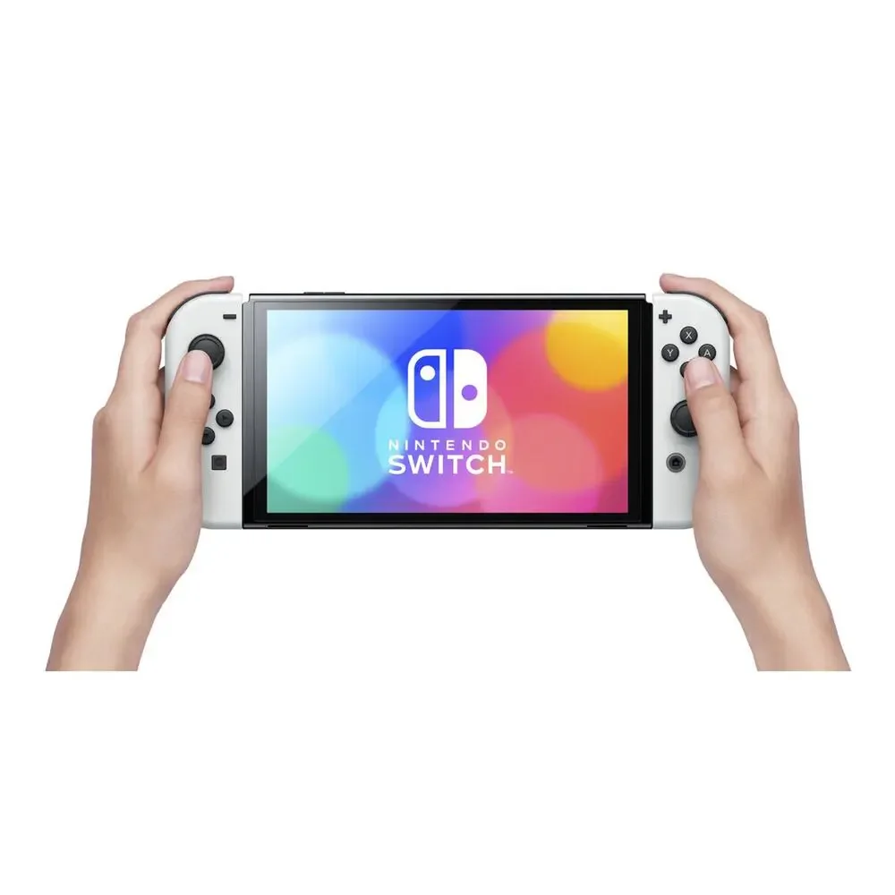 Nintendo Switch OLED Console – White | 7” Touchscreen